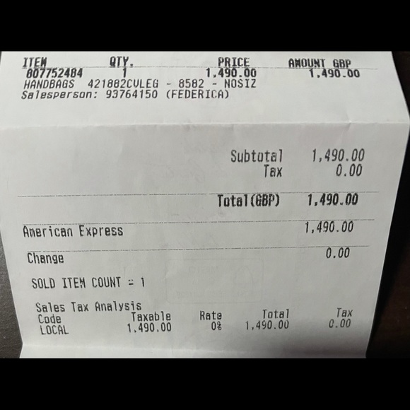 Gucci Sylvie small shoulder bag blue - Picture 10 of 10